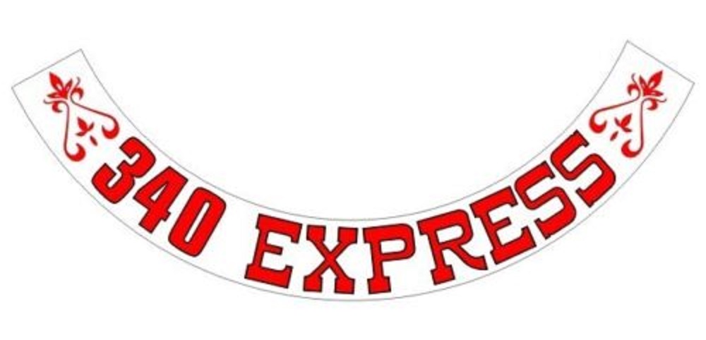 340 Express Air Cleaner Decal 78-79 Dodge Ram - Click Image to Close
